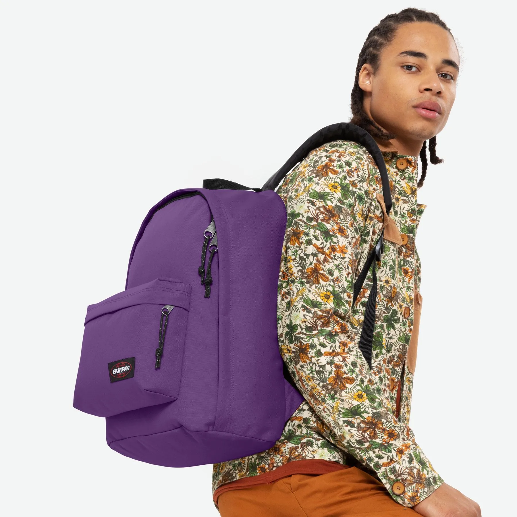 MOCHILA EASTPAK Out of office 27 litros EK767 6A3 Pure purple lila oscuro