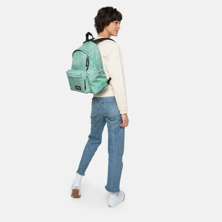 MOCHILA EASTPAK Padded Pak’r® 24 litros EK62068X Bold Mellow verde agua logos blancos