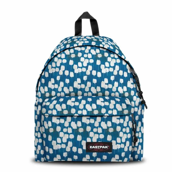 MOCHILA EASTPAK Padded Pak’r® 24 litros EK62078O FLOW BLUE flores azules y blancas