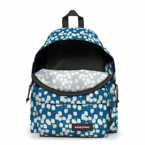 MOCHILA EASTPAK Padded Pak’r® 24 litros EK62078O FLOW BLUE flores azules y blancas