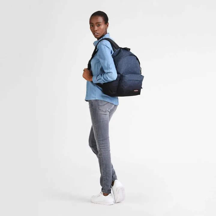 MOCHILA EASTPAK Padded Pak’r® 24 litros EK62079T Denim Gradient azul tejana fondo degradado