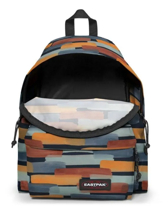 MOCHILA EASTPAK Padded Pak’r® 24 litros EK62083R Sand Marker pinceladas naranja y gris