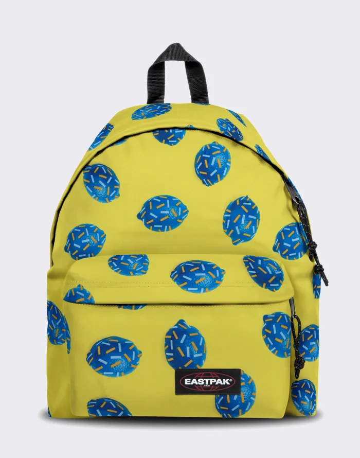 MOCHILA EASTPAK Padded Pak’r® 24 litros EK62097R TOXIC LEMONS Amarilla limones azules