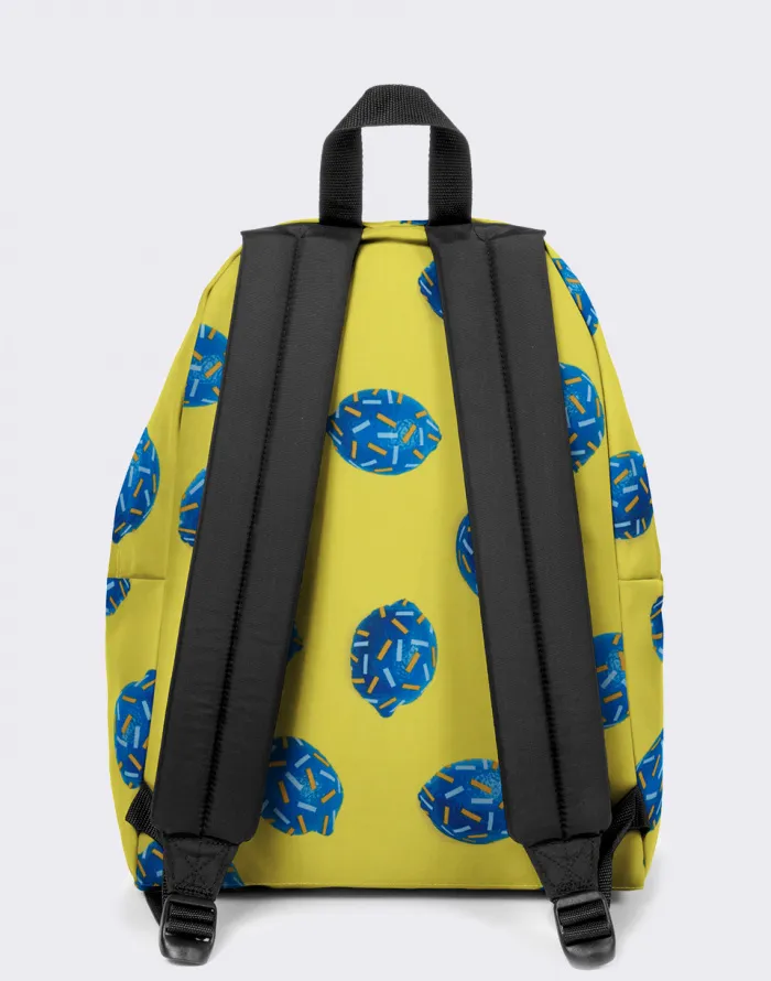 MOCHILA EASTPAK Padded Pak’r® 24 litros EK62097R TOXIC LEMONS Amarilla limones azules