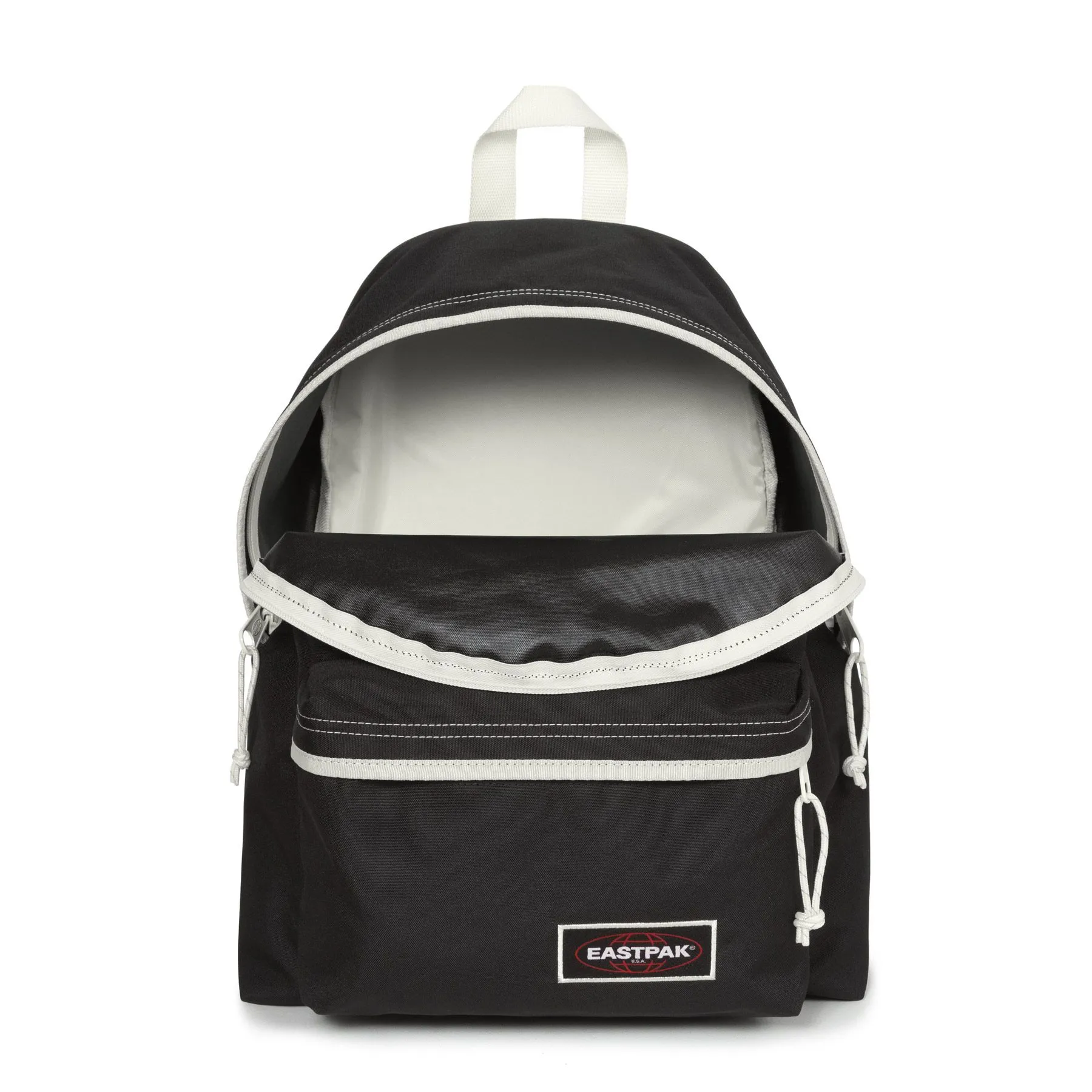 MOCHILA EASTPAK Padded Pak’r® 24 litros EK620L54 Kontrast Clarity negra con detalles blancos