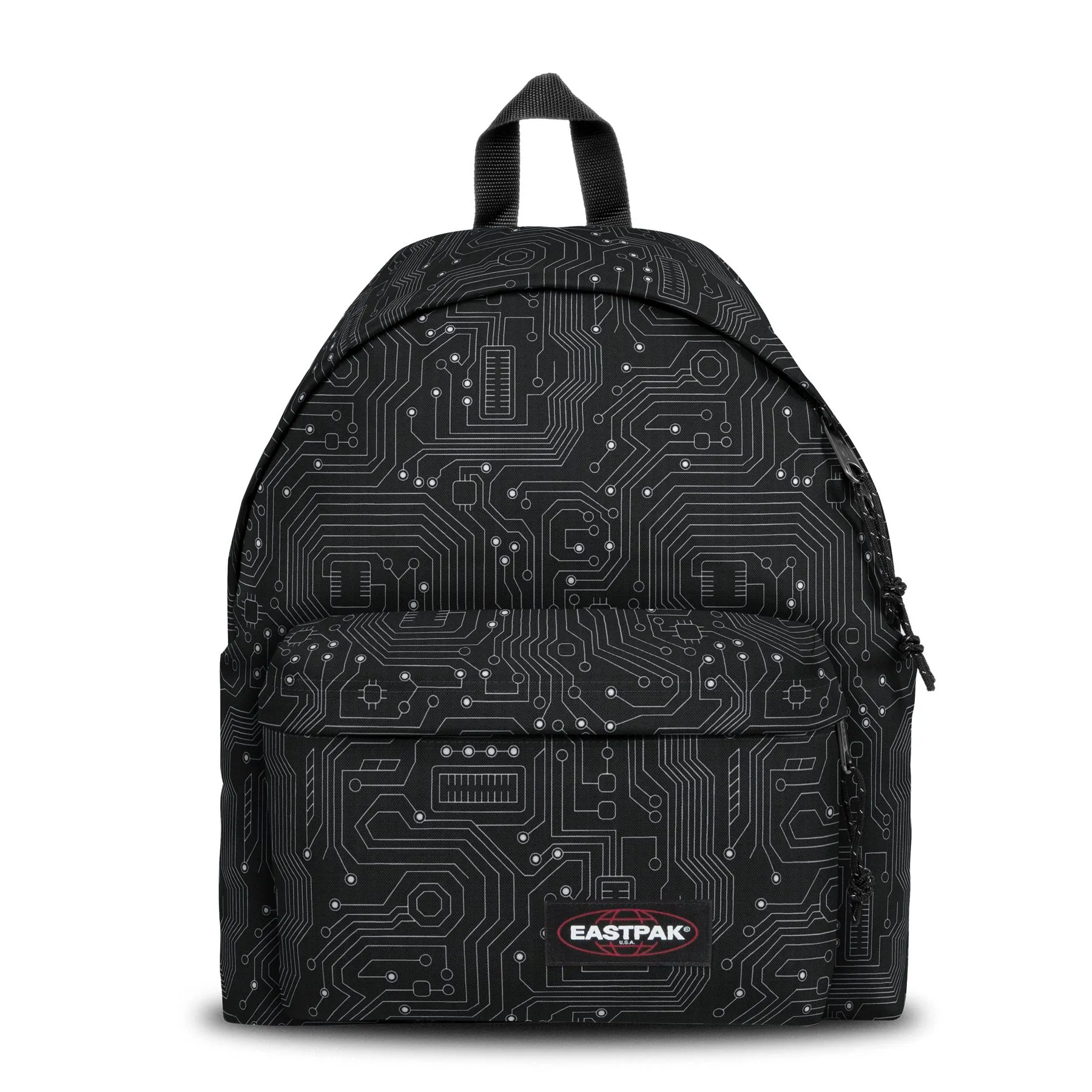 MOCHILA EASTPAK Padded Pak’r® 24 litros EK620L57 Circuit Black negra circuito eléctrico tecnología