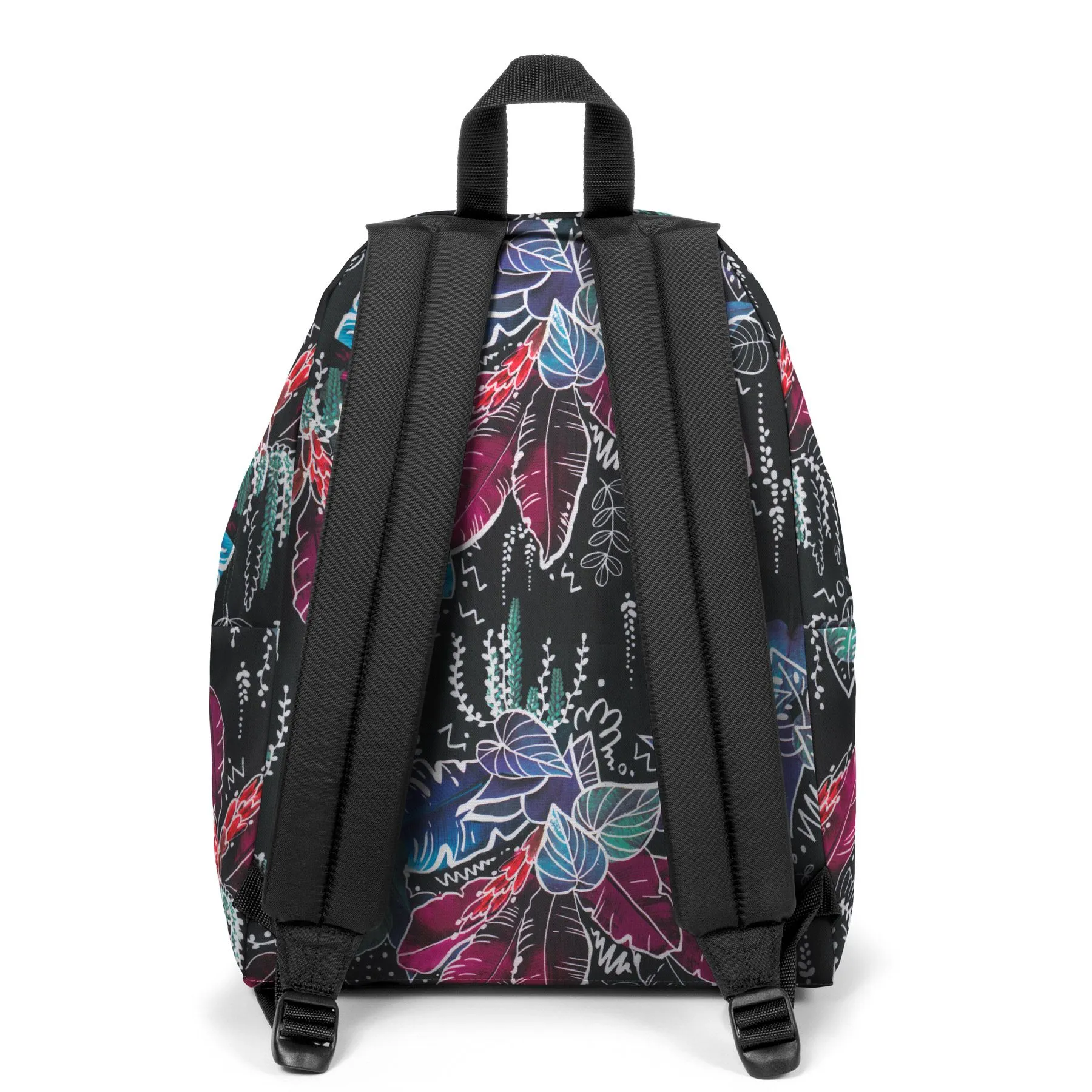 MOCHILA EASTPAK Padded Pak’r® 24 litros EK620L63 Tropics Black negra flores tropical