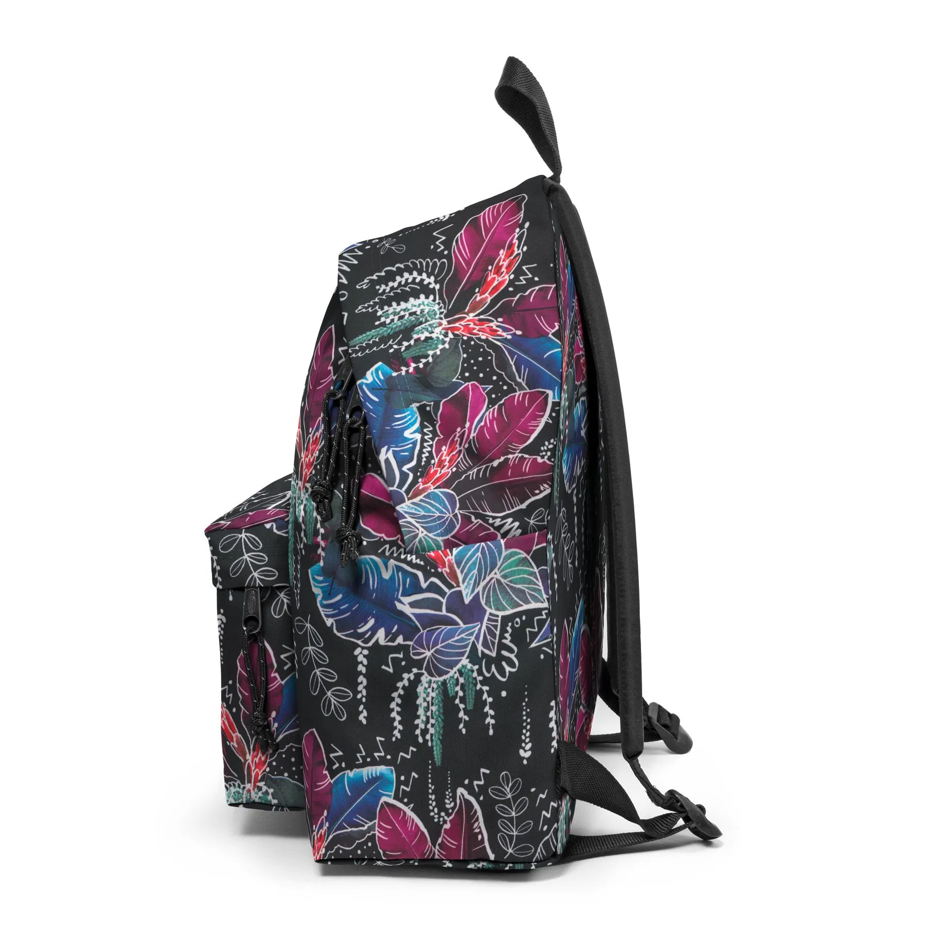 MOCHILA EASTPAK Padded Pak’r® 24 litros EK620L63 Tropics Black negra flores tropical