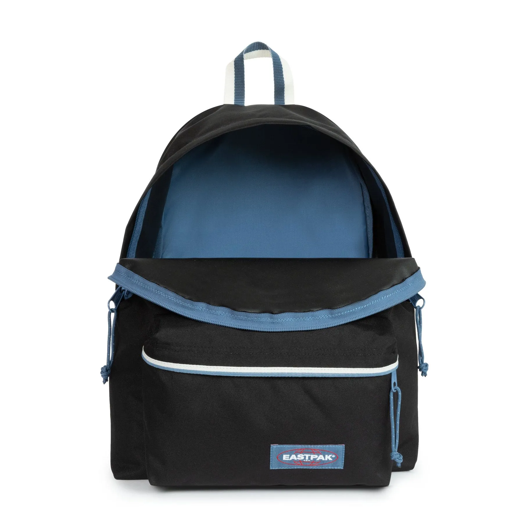 MOCHILA EASTPAK Padded Pak’r® 24 litros EK620O02 Kontrast Bouncing negra con detalles azules