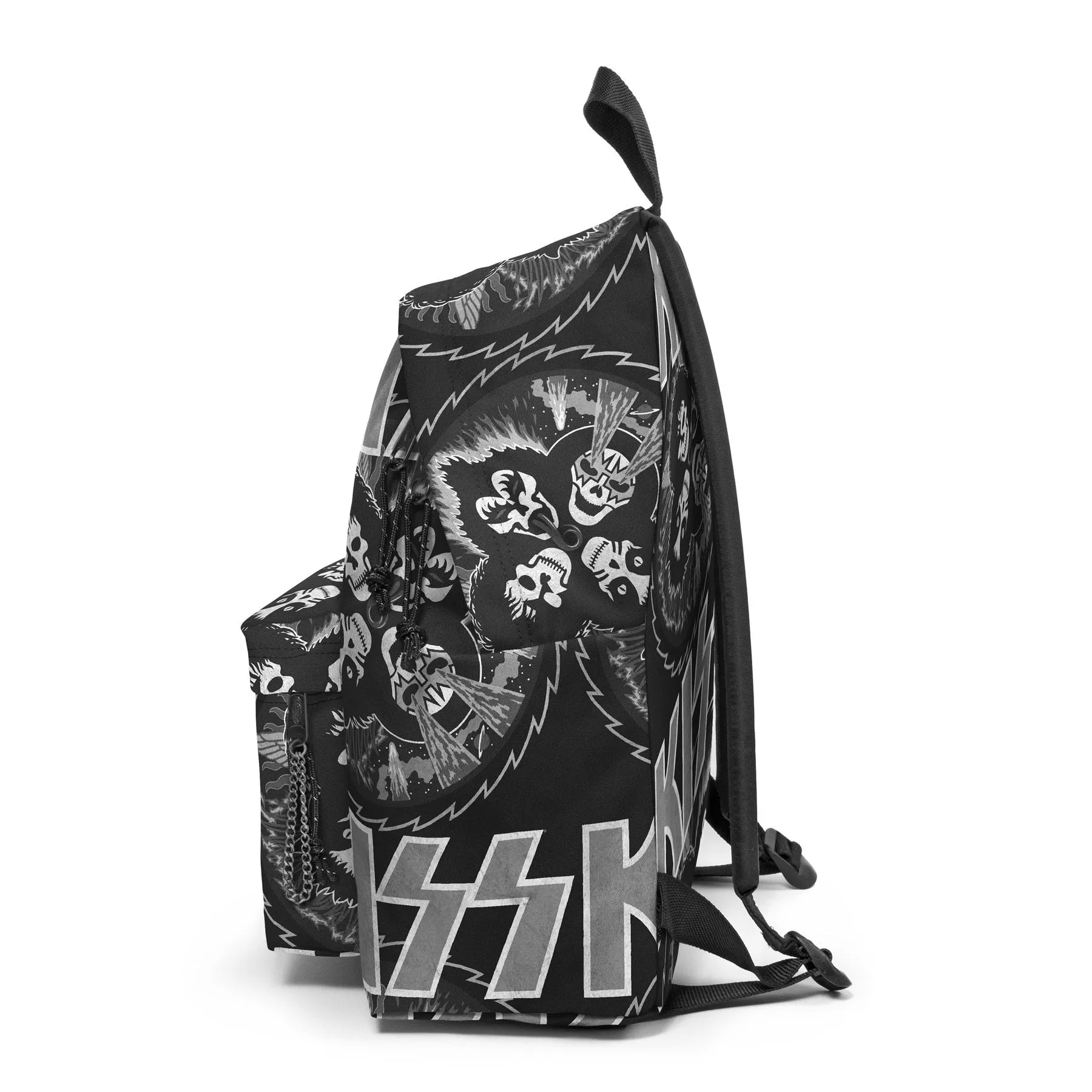 MOCHILA EASTPAK Padded Pak’r® 24 litros EK620Q86 Kiss Grunge negra inspirada mundo rock and roll