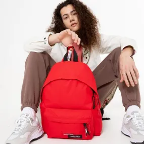 MOCHILA EASTPAK Padded Pak’r® 24l. EK620K47 Sailor Double rojo intenso con logo doble