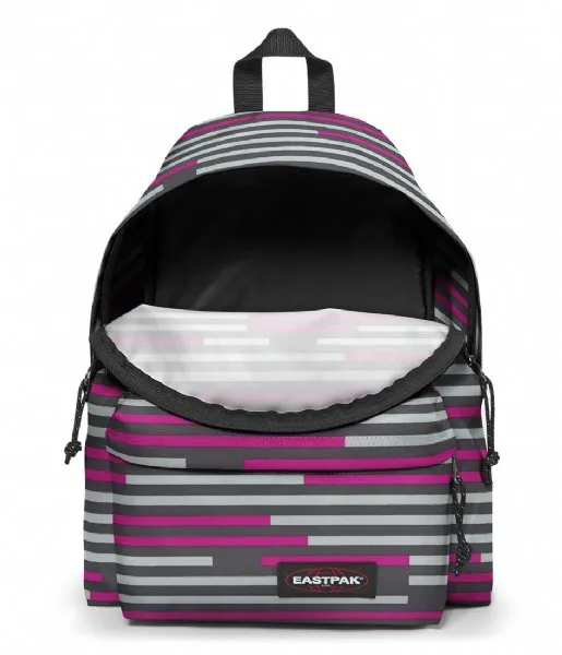 MOCHILA EASTPAK Padded Pak’r® EK620-56T Slines Color LINEAS MORADAS Y GRISES