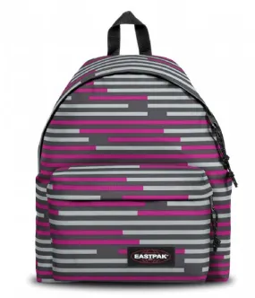 MOCHILA EASTPAK Padded Pak’r® EK620-56T Slines Color LINEAS MORADAS Y GRISES