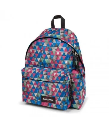 MOCHILA EASTPAK Padded Pak’r® EK620_26M AQUA GEO MAY Triángulos colores