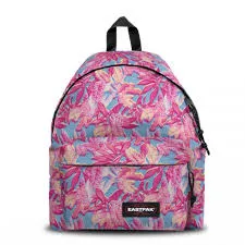 MOCHILA EASTPAK Padded Pak’r® EK62051O Pink Jungle FLORES ROSAS