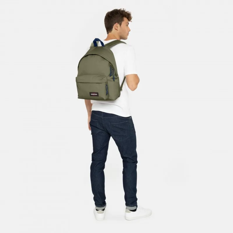 MOCHILA EASTPAK Padded Pak’r® EK62059T KHAKI/ BLUE caqui azul