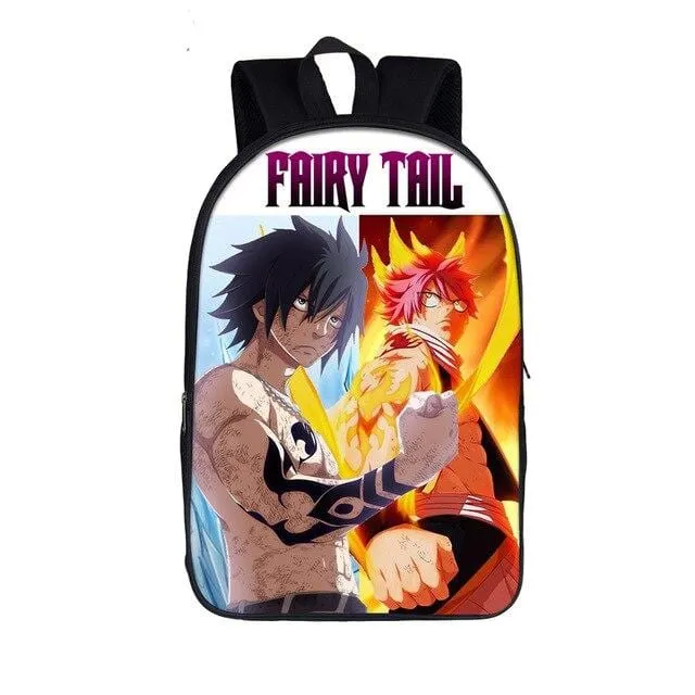 Mochila Fairy Tail Natsu y Grey