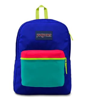 Mochila Jansport Exposed Color Azul/amarillo