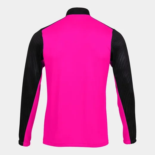 Montreal Full Zip Sweatshirt Fluor Pink Black