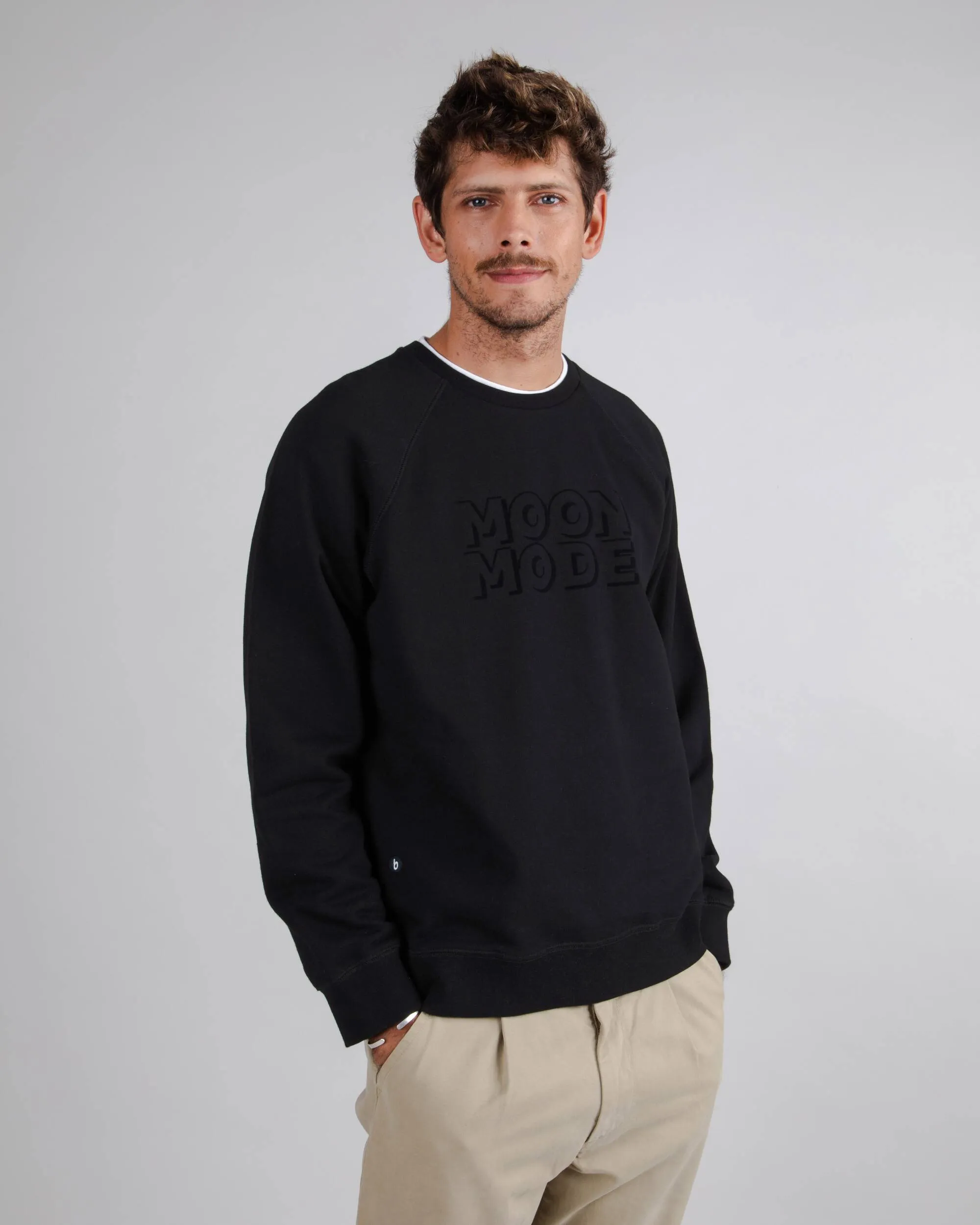 Moon Mode Sweatshirt Black