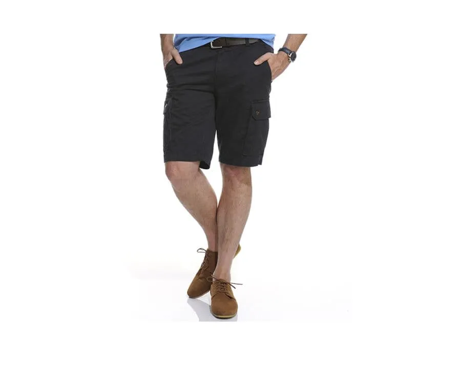 Navy Cargo Shorts - CODY