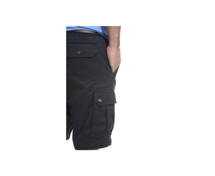 Navy Cargo Shorts - CODY