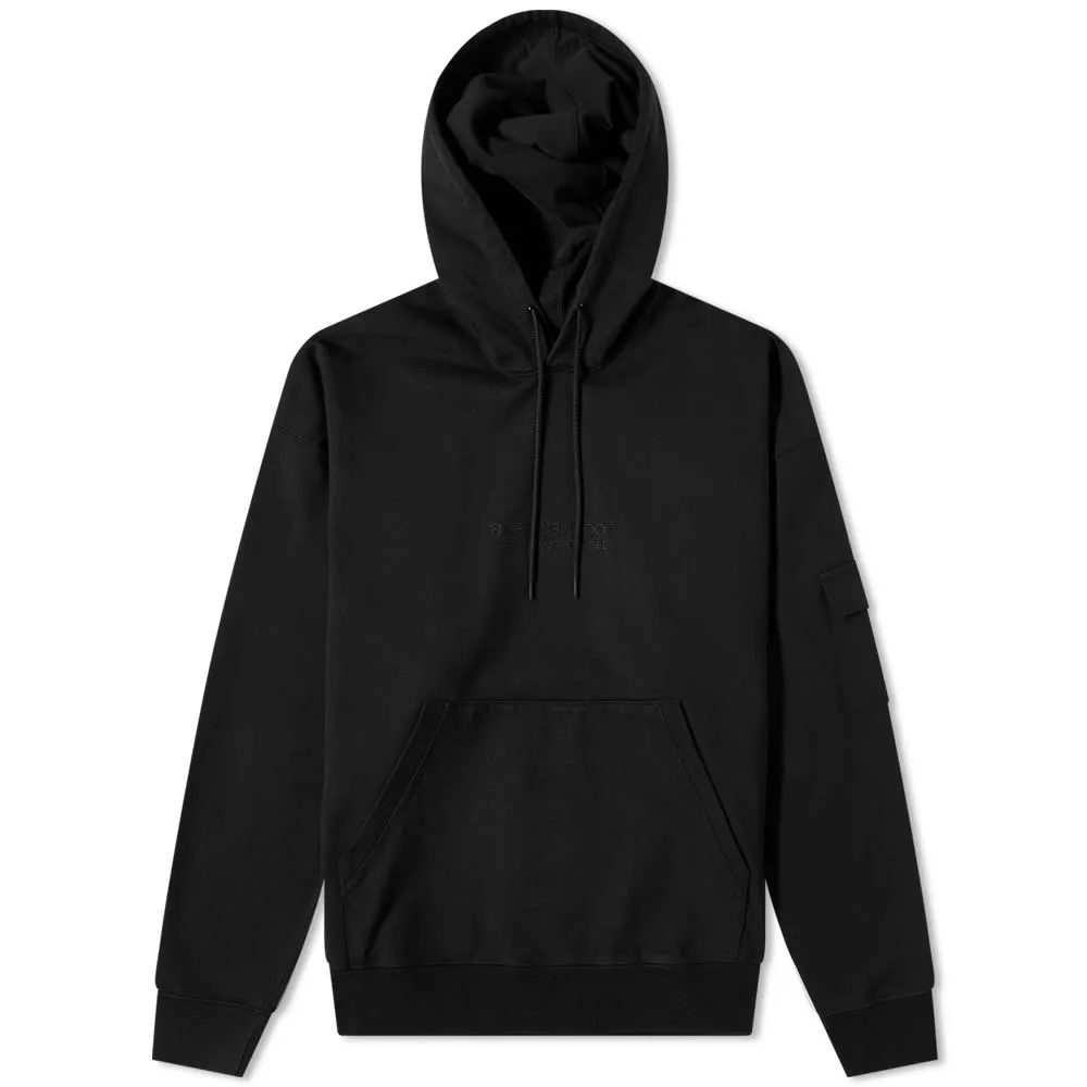 Neighborhood Solid Pocket Sleeve Hoody