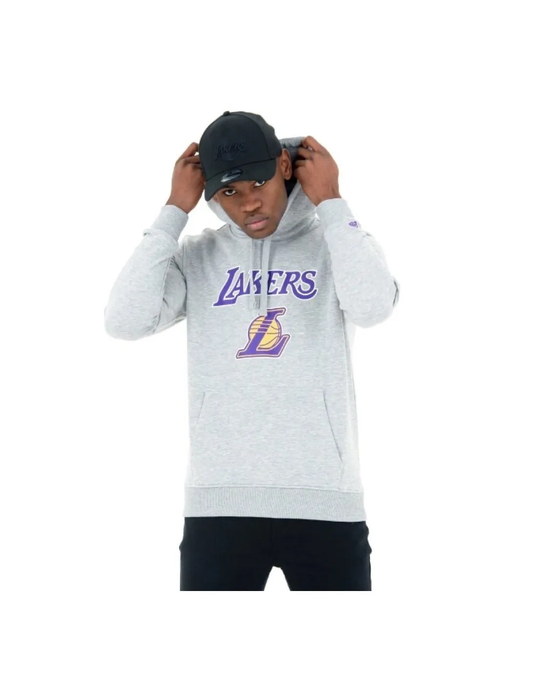 NEW ERA TEAM LOGO HOODY LOS ANGELES LAIKER LGH