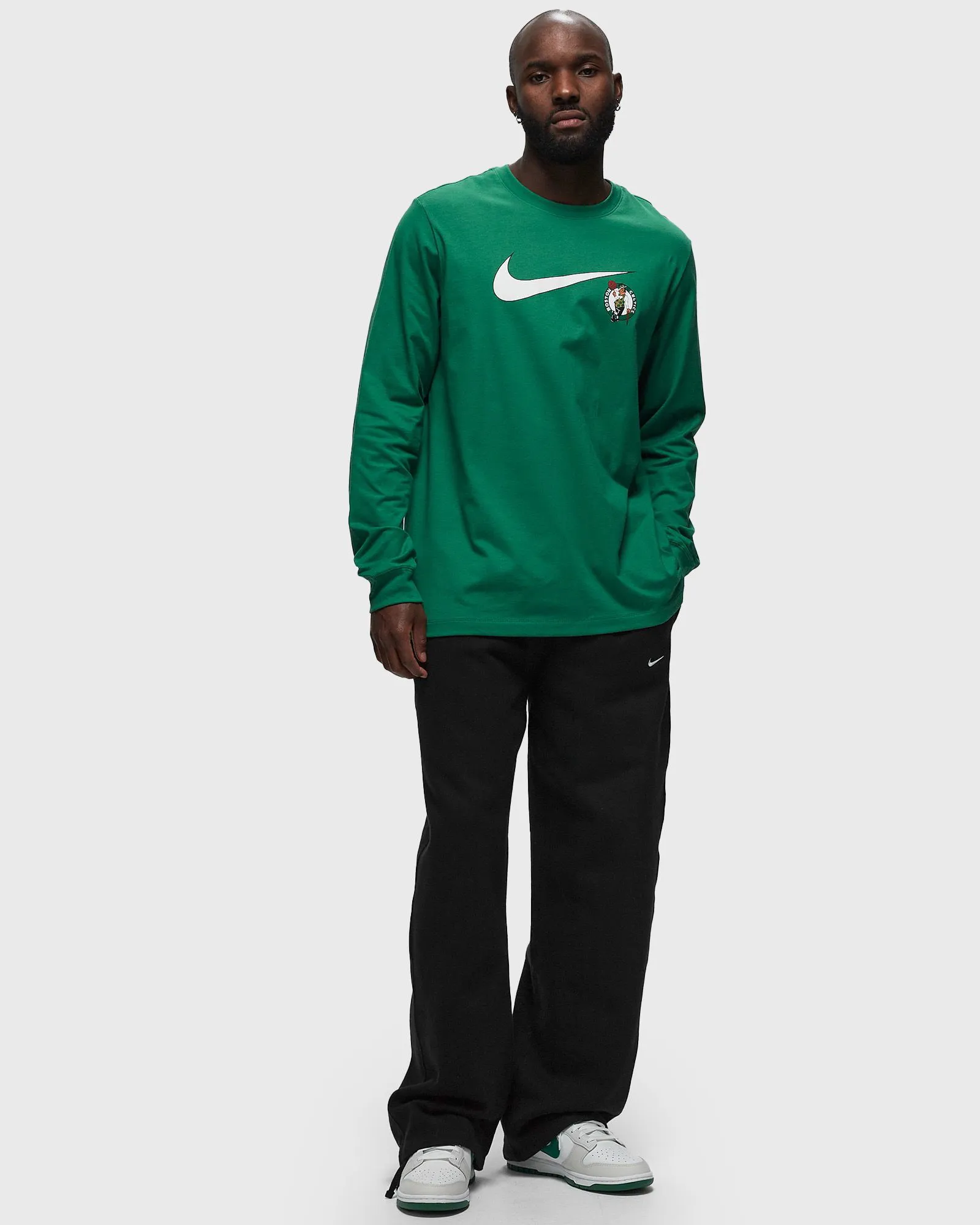 Nike NBA Boston Celtics Swoosh Essential Long-Sleeve Tee