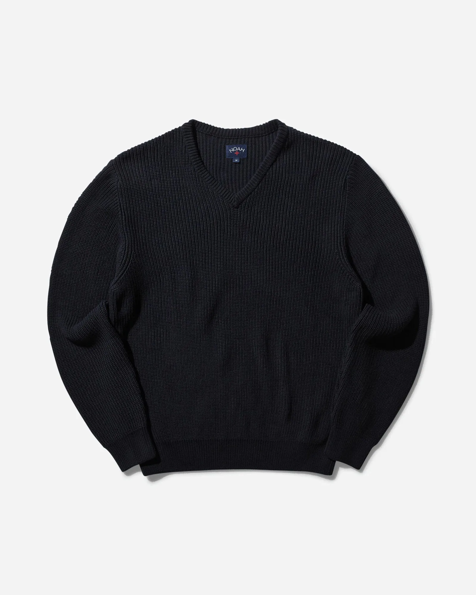 Noah V-Neck Shaker Stitch Sweater