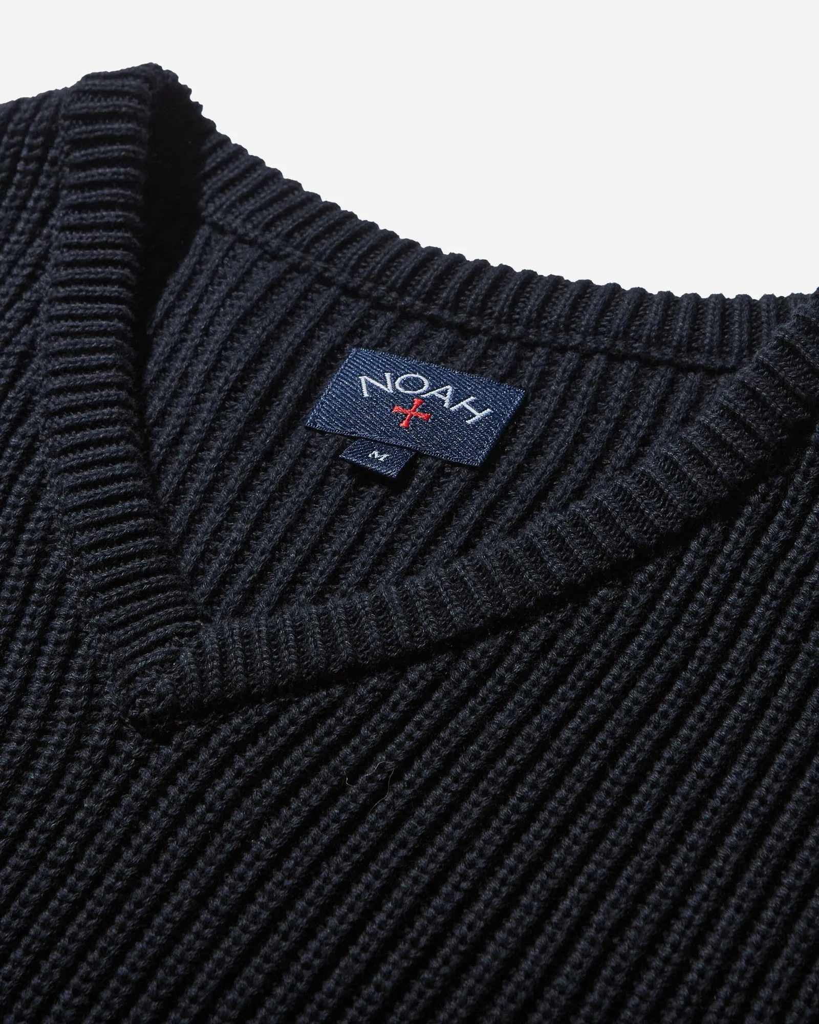 Noah V-Neck Shaker Stitch Sweater