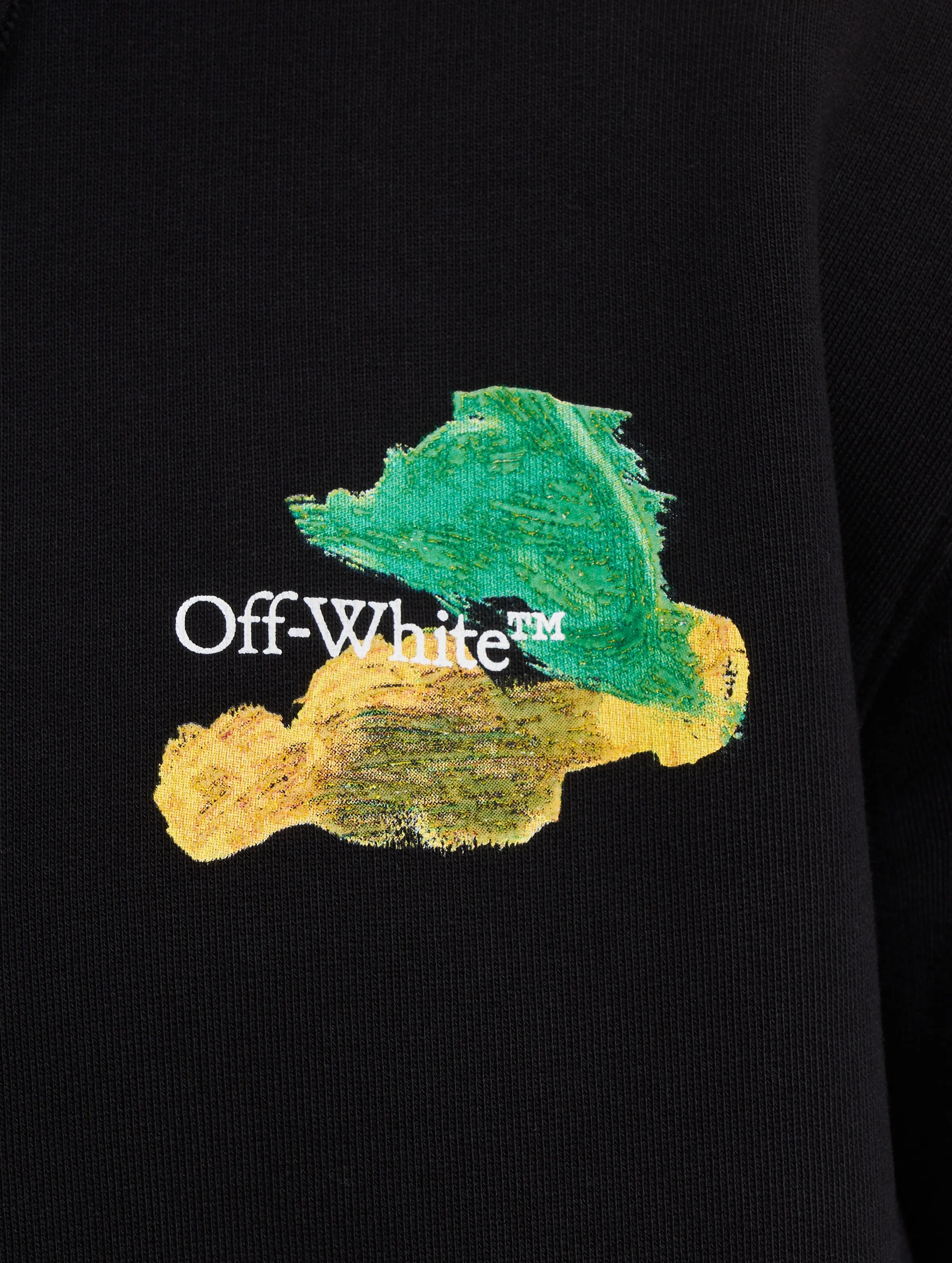 Off-White Off-White Brush Arr Slim Crewneck Sweatshirt