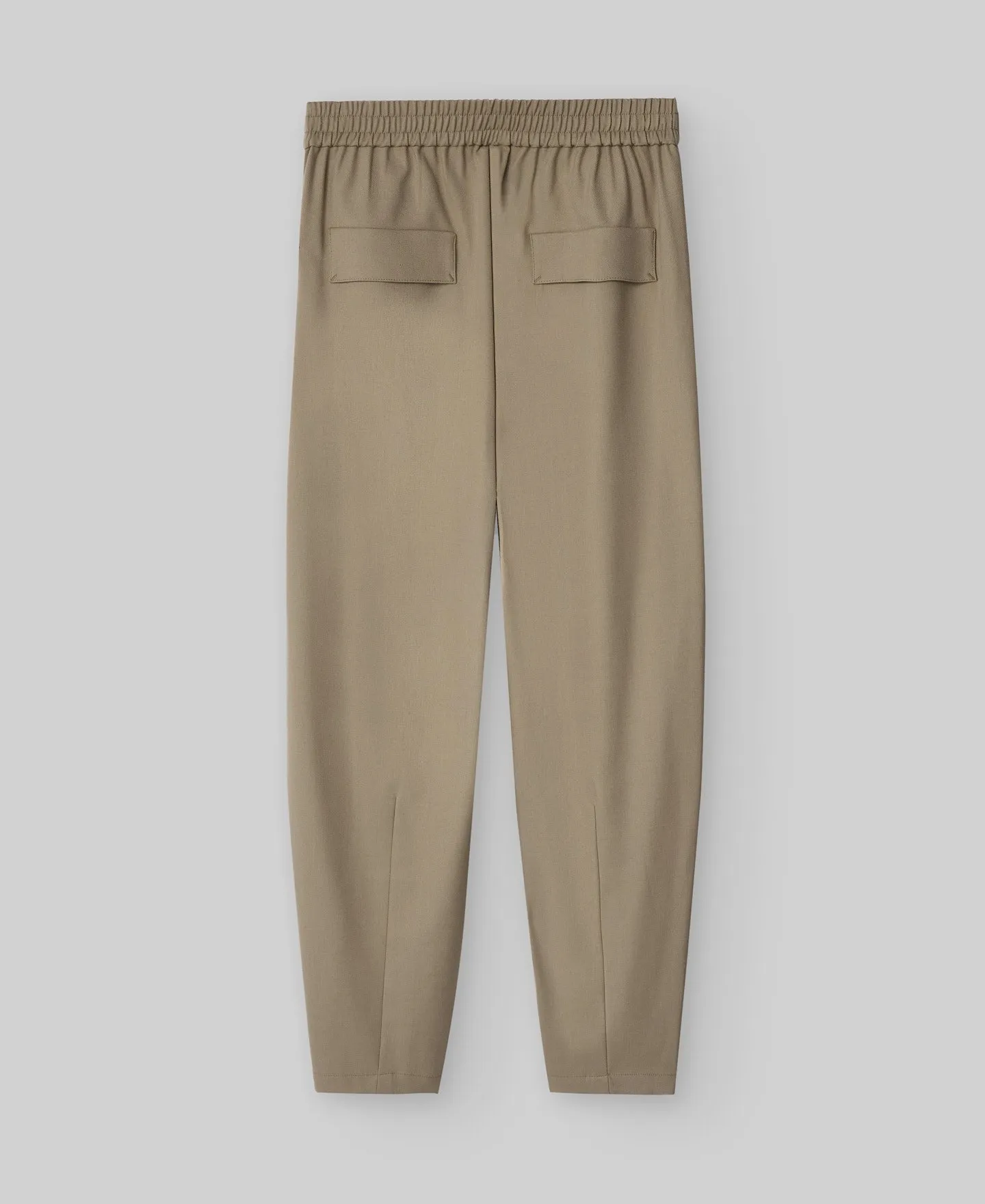 Pantalón jogger corte frontal mujer