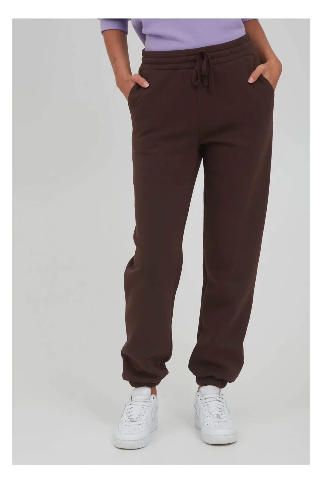 PANTALON JOGGER BYSAMMIA MARRON