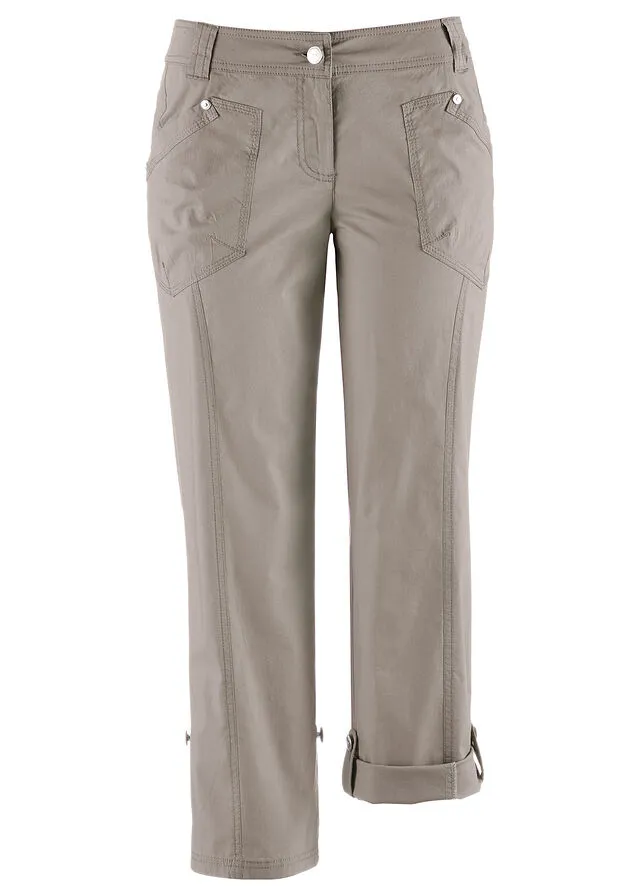 Pantalones cargo Piedra