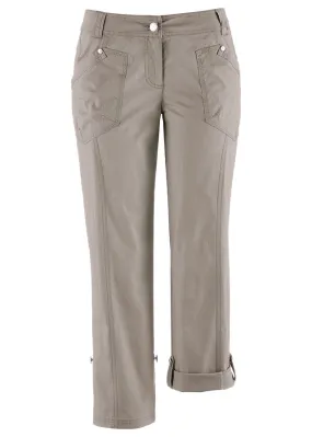 Pantalones cargo Piedra