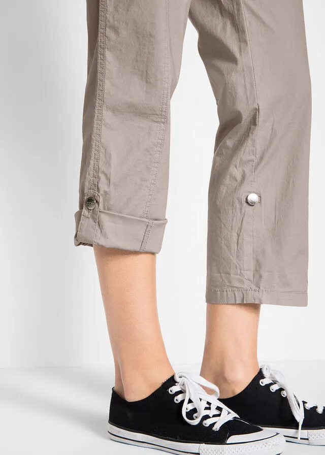 Pantalones cargo Piedra