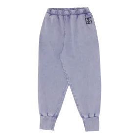 Pantalón jogger de algodón en azul