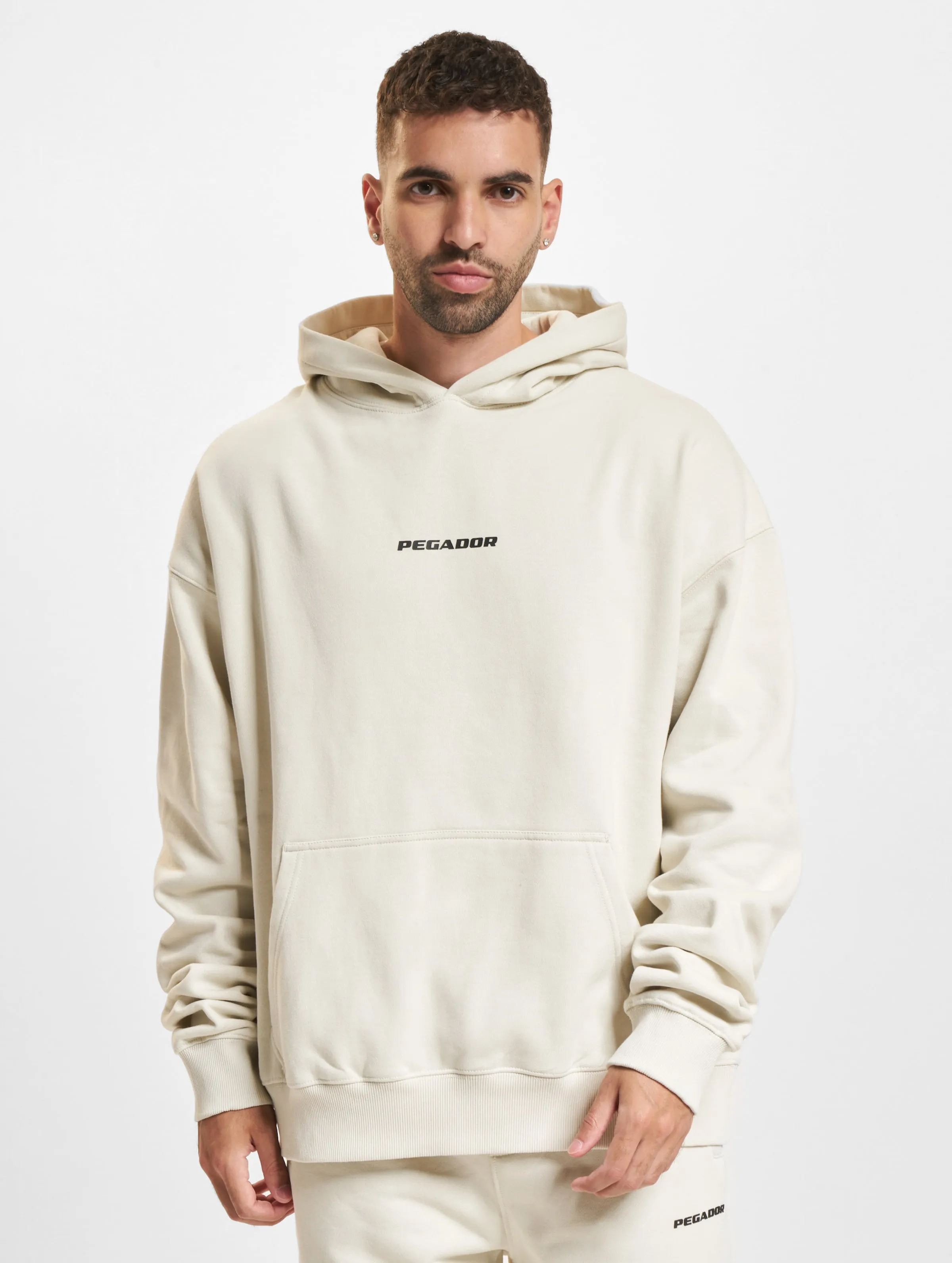 PEGADOR Colne Logo Oversized Hoodies