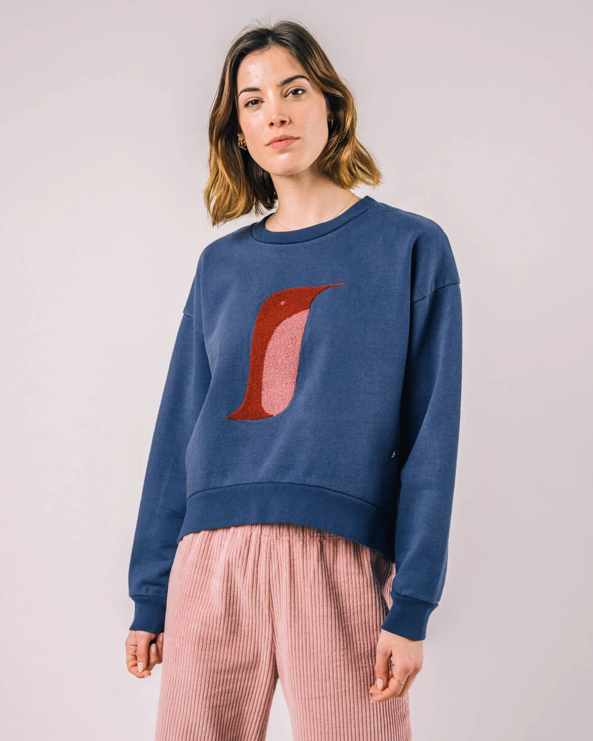 Penguin Rounded Sweatshirt Indigo