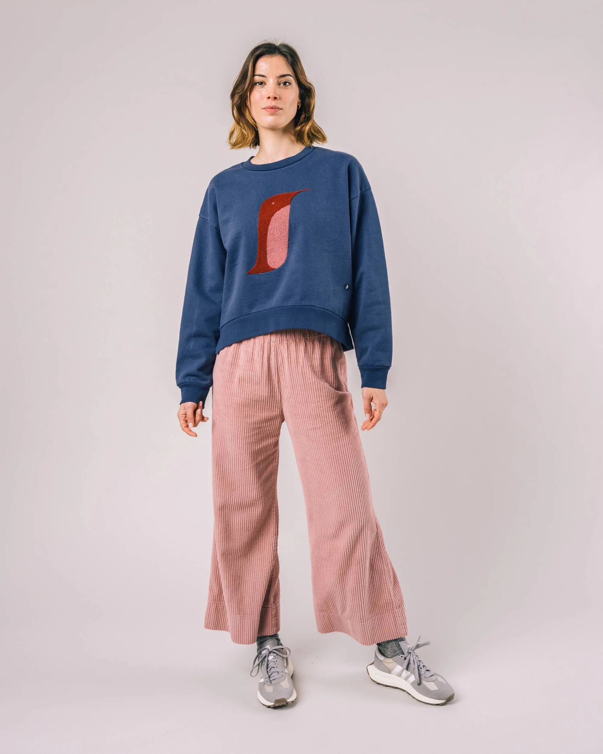 Penguin Rounded Sweatshirt Indigo