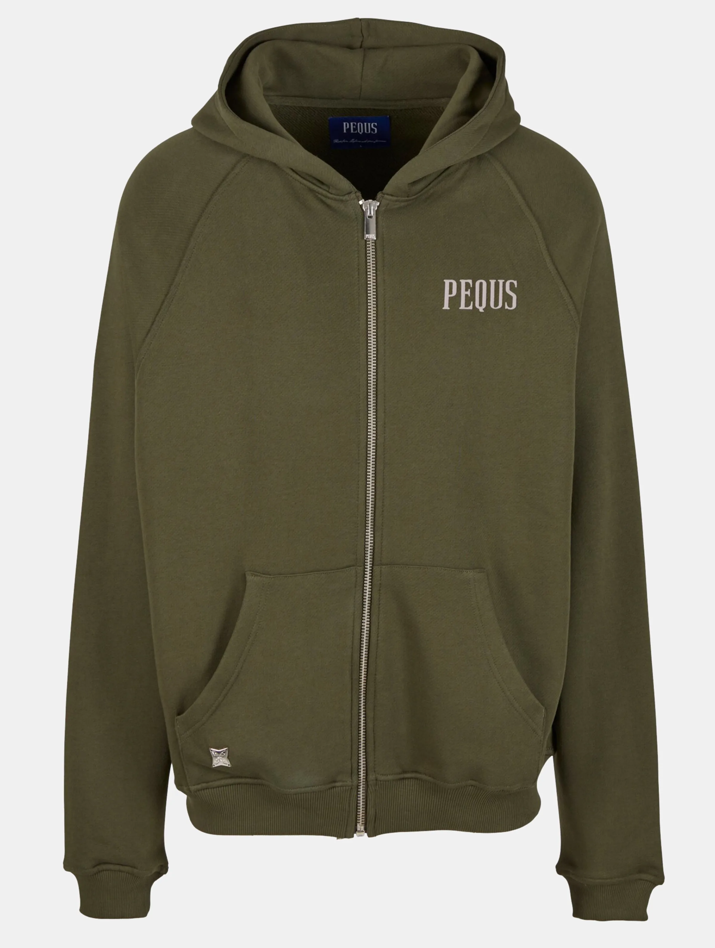 PEQUS Mythic Logo Zip Hoodies