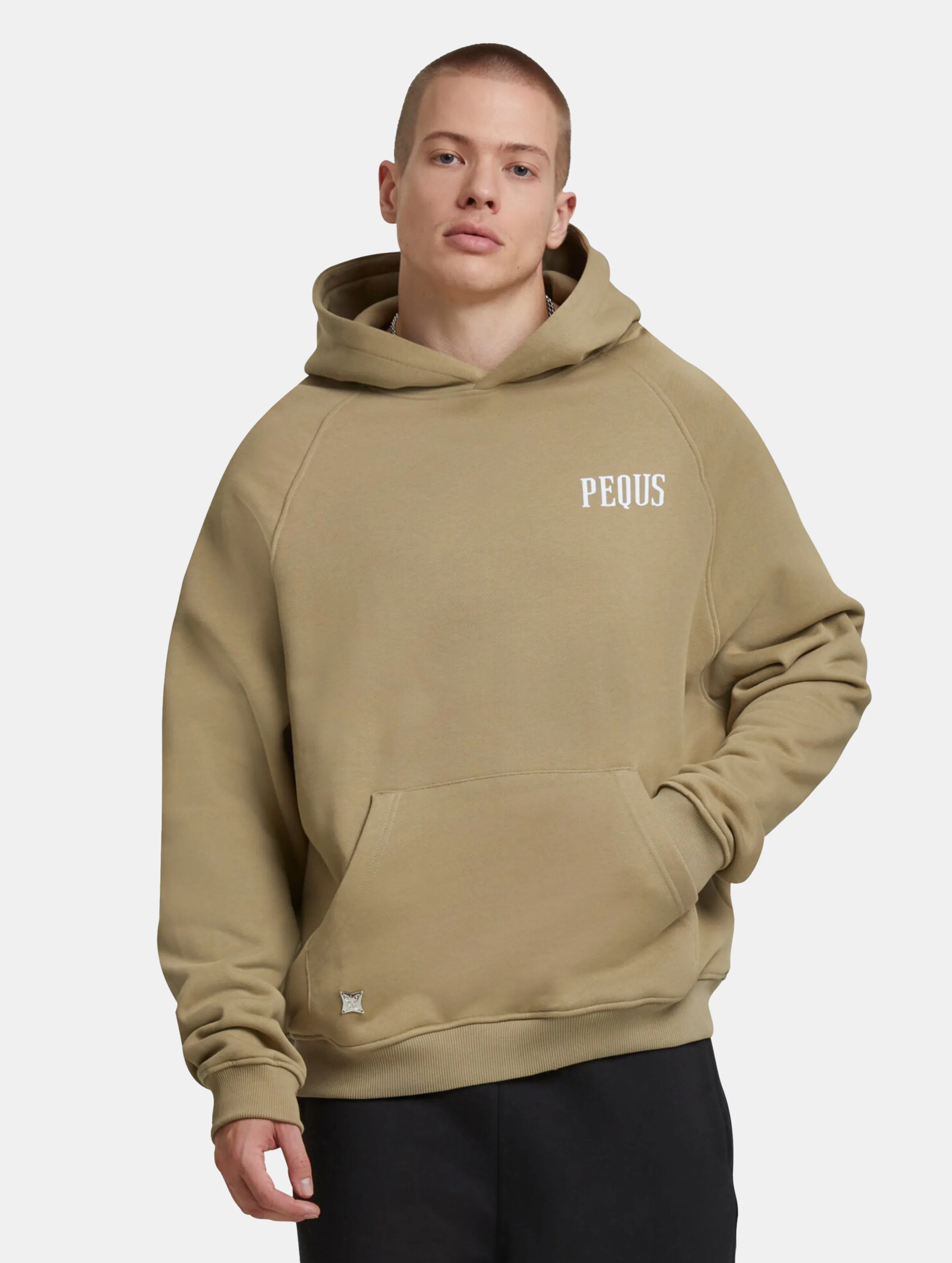 PEQUS PEQUS Back Logo Hoodies