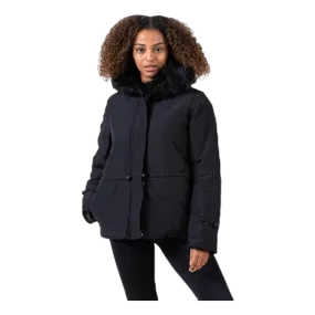 Pieces Hira Puffer Jacket Black