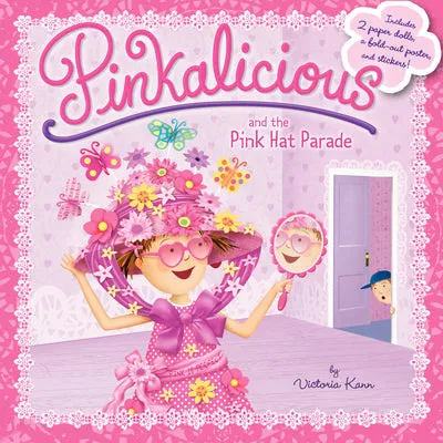 Pinkalicious and the Pink Hat Parade: An Easter and Springtime Book for Kids [With Poster and 2 Paper Dolls]