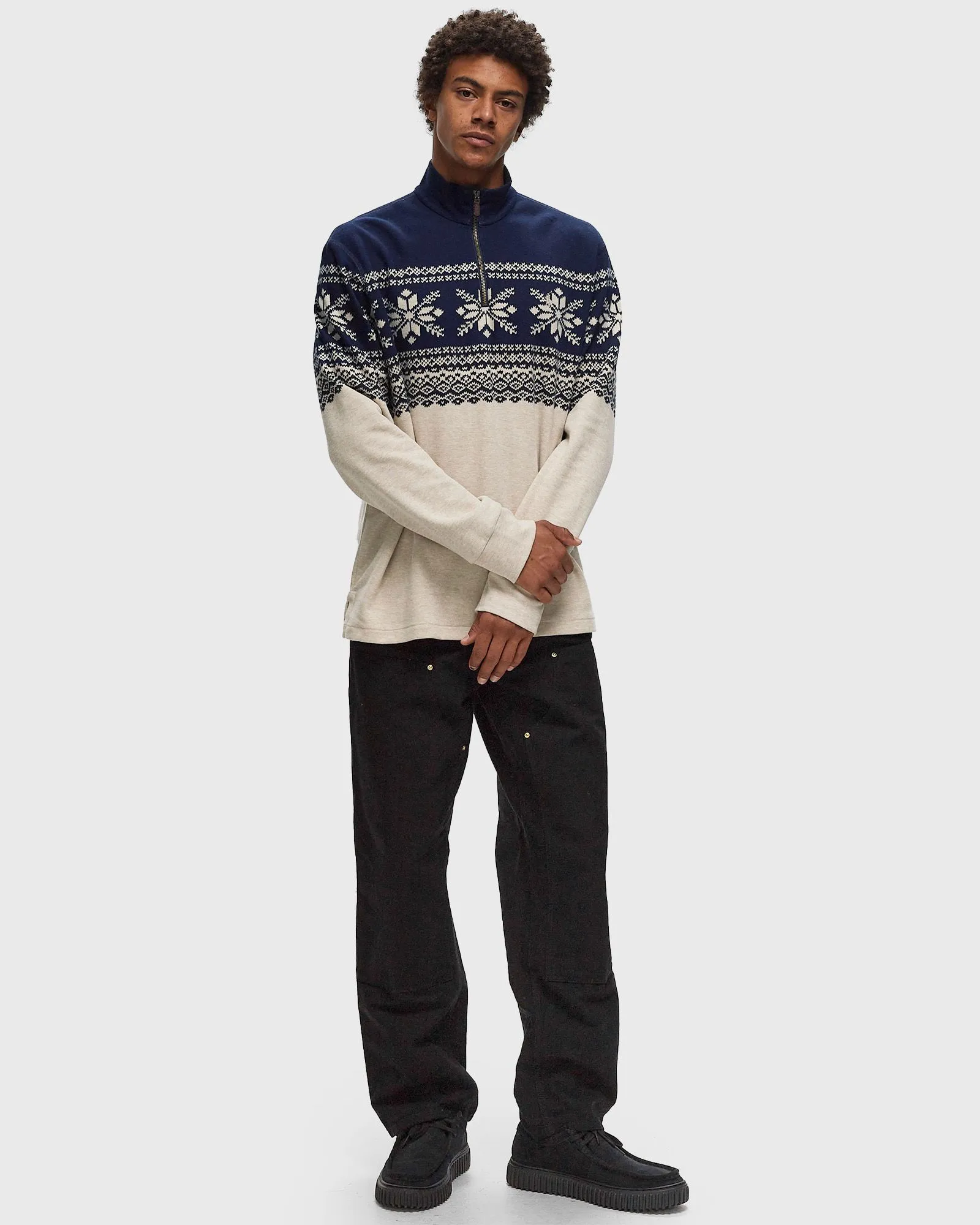 Polo by Ralph Lauren Half Zip Long Sleeve Sweater