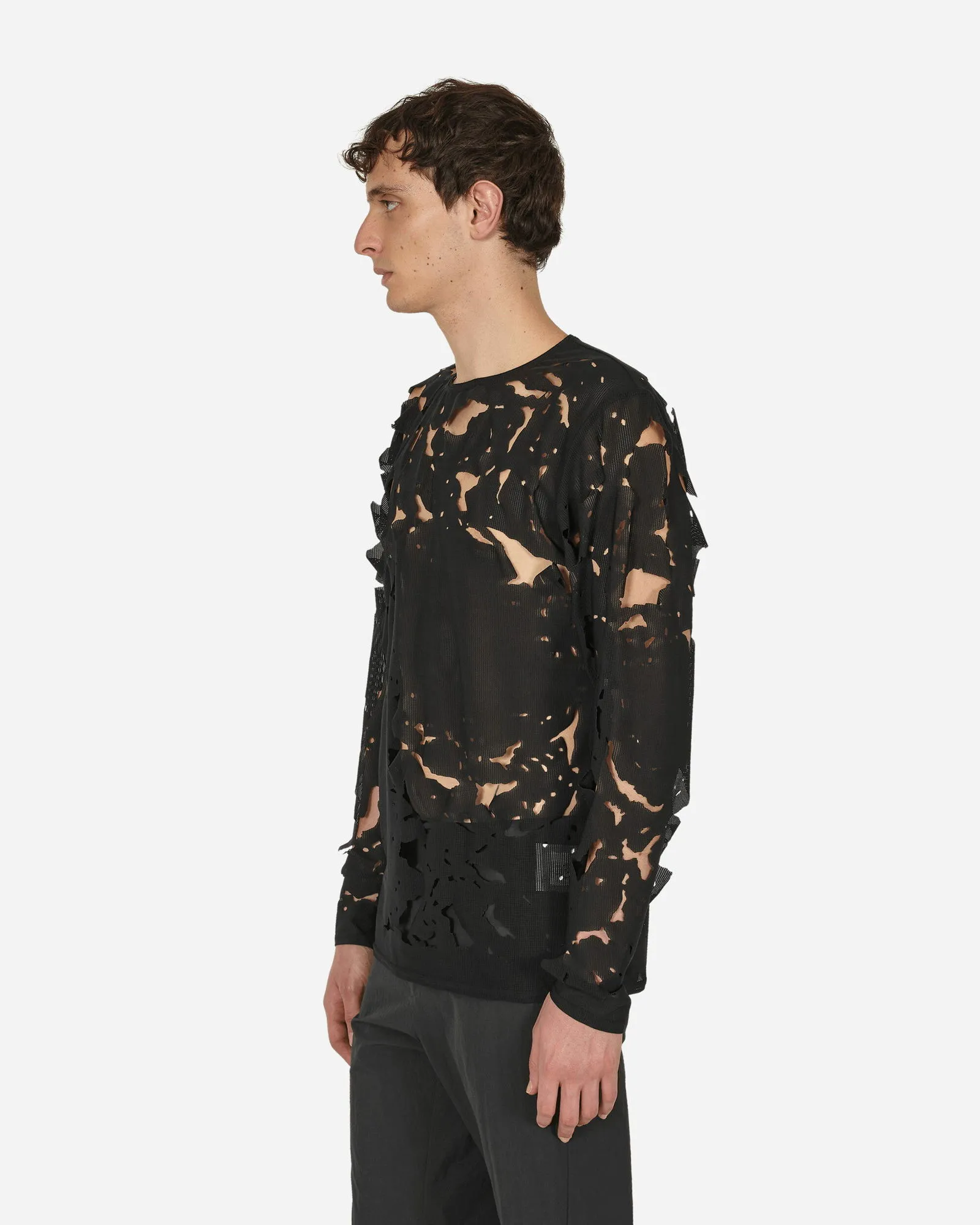 Post Archive Faction (PAF) 6.0 Long Sleeve Tee Left Black