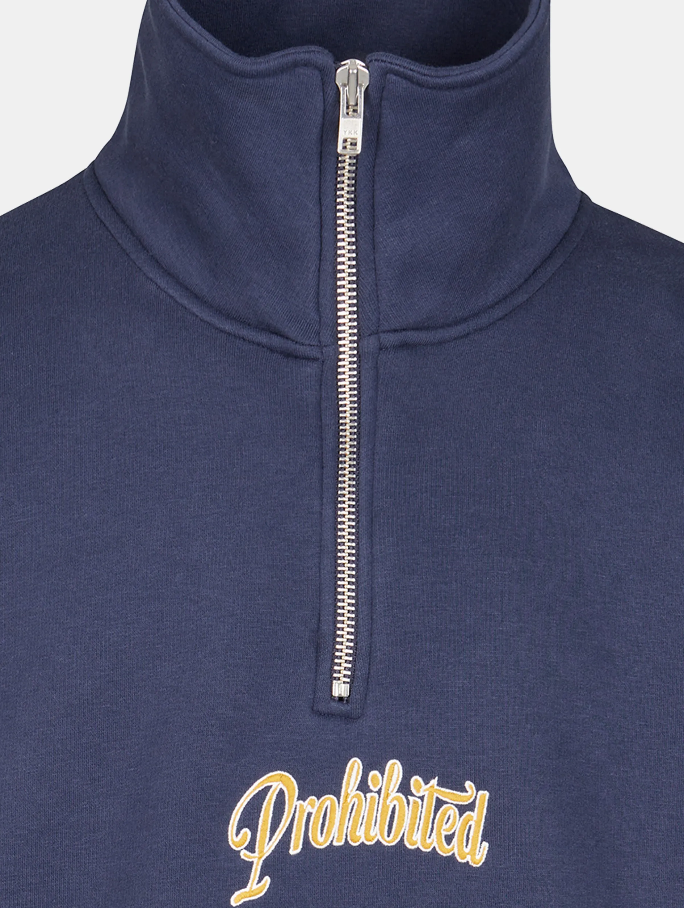 Prohibited Mitte Half Zip Hoodies