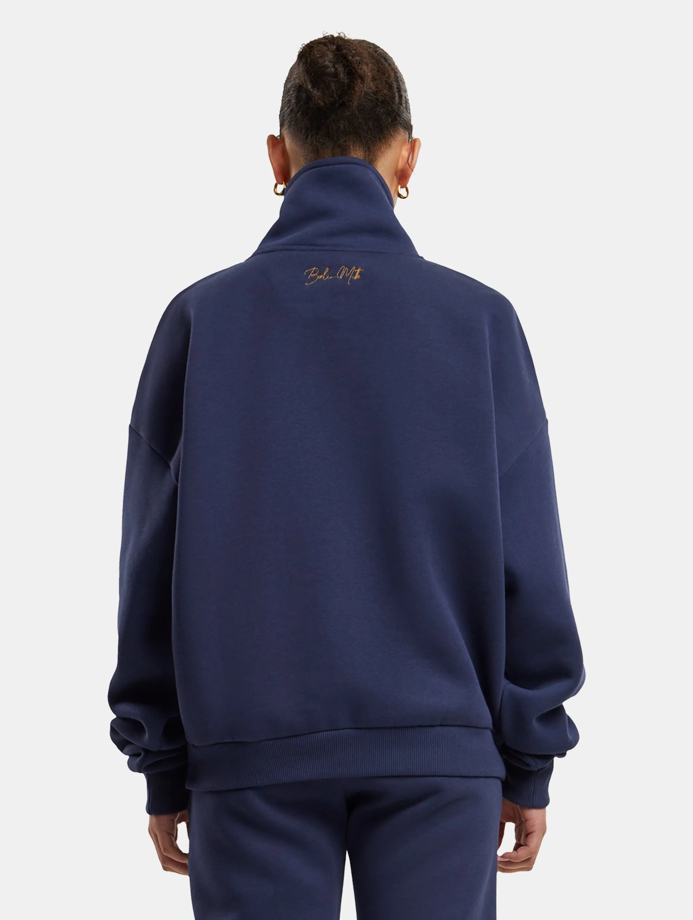 Prohibited Mitte Half Zip Hoodies