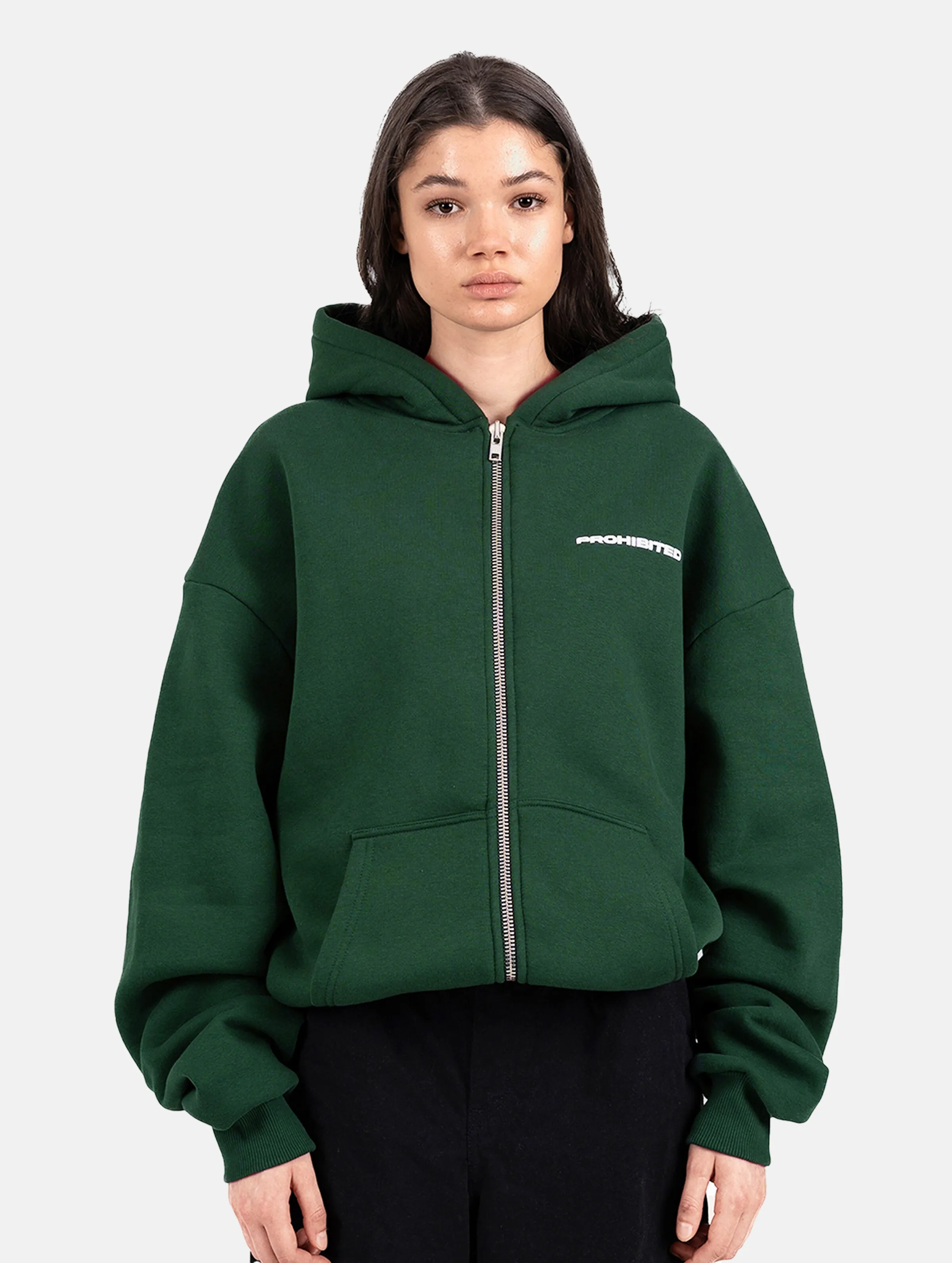 Prohibited Prohibited 10119 Zip Hoodies